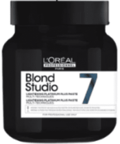 L`Oréal - PASTA Decolorante (decoloración) BLOND STUDIO PLATINIUM PLUS 7 de 500 gramos