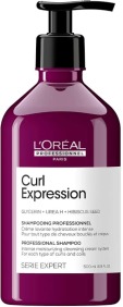 L`Oréal Serie Expert - Champú Crema Limpiadora Intensamente Hidratante CURL EXPRESSION para rizos 500 ml