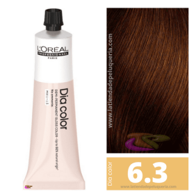 L`Oréal - Coloración DIA COLOR 6.3 Rubio Oscuro Dorado (sin amoniaco) 60 ml