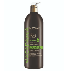 Kativa - Shampooing MACADAMIA  sans sulfate et  sans sel 1000 ml