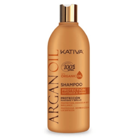 Kativa - Shampooing à base  d`HUILE D`ARGAN (sans sel, sans sulfates) 500 ml