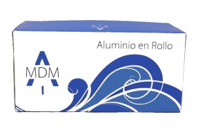 Mdm - Papier Aluminium (12 cm x 70 m) avec distributeur (cod.188)