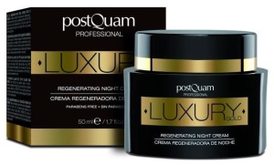 Postquam - Crème de Nuit LUXURY GOLD 50 ml sans paraben (PQEGOLD02)