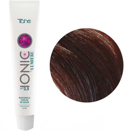 Tahe Ionic - Masque de Coloration traitante pour les cheveux  Ton Marron 100 ml