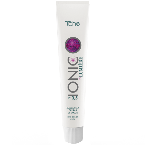 Tahe Ionic - Masque de Coloration traitante pour les cheveux  Ton Violet Rouge 100 ml