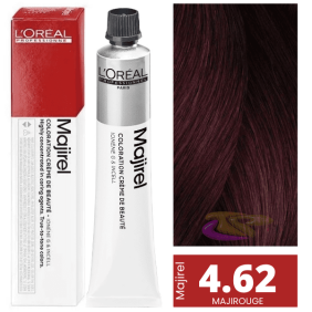 L`Oral - Red Dye Majirouge Castao C4.62 Iridescent 50 ml