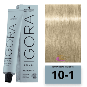 Schwarzkopf - Igora Royal HIGHLIFTS Dye 10/1 supplémentaire Ash Blond clair 60 ml 
