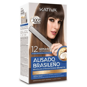 Kativa - BRESILIEN LISSANTE O Kit You Gone Cheveux noirs à faire à la maison 150 ml