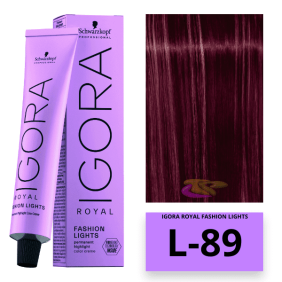 Schwarzkopf - Igora Lumières Royal Fashion L-89 Rouge Violet 60 ml