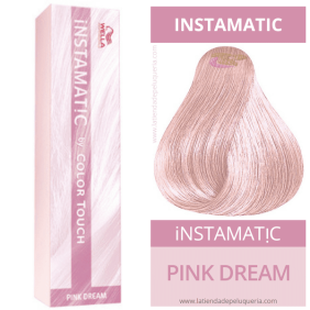 Wella - Ba ou TACTILE COULEUR INSTAMATIC Pink Dream (de rose pastel) (sans ammoniaque) 60 ml