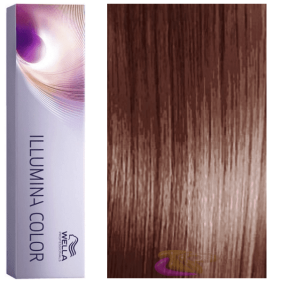 Wella - Couleur Teinte 7/35 Blond Mi-Illumina Dorado Mahogany 60 ml