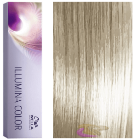 Wella - Illumina Teinte 9/60 Très Lumière naturelle Blonde Violet 60 ml