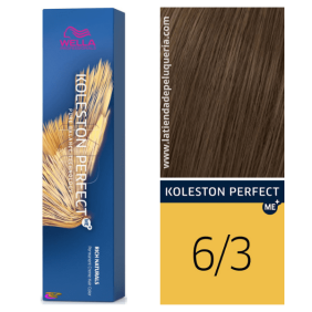 Wella - Koleston Perfect ME + Rich Naturals Dye 6/3 Blond Foncé Doré 60 ml