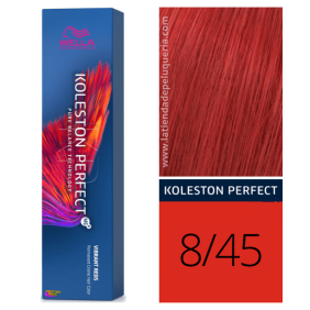 Wella - Koleston Perfect ME + Vibrant Reds Dye 8/45 Acajou Cuivre Blond Clair 60 ml