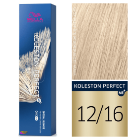 Wella - Koleston Perfect ME + Spécial Blonde Dye 12/16 Clair Blonde Violet Frêne Top 60 ml