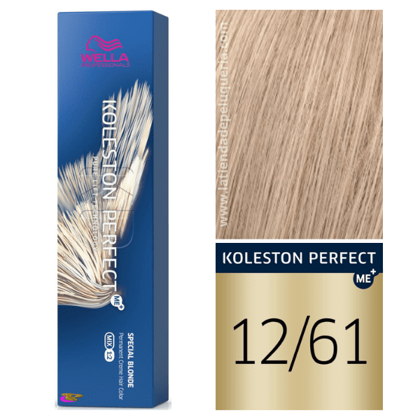 Wella - Koleston Perfect ME + Blonde spéciale colorant 12/61 Blond Violet Violet Super Ash 60 ml