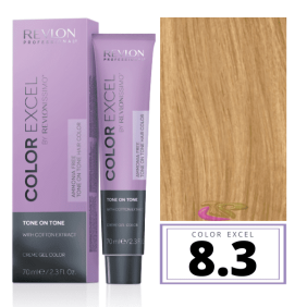 Revlon - Ba ou COLOR EXCEL Sans Ammoniaque 8.3 Blond Clair Doré 70 ml