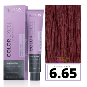 Revlon - Ba ou COLOR EXCEL Sans Ammoniac 6,65 Rouge Violet 70 ml