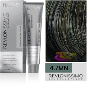 Revlon - REVLONISSIMO COLORSMETIQUE 4.7MN Teinture Casta ou Medium Neutralisation Maximum 60 ml