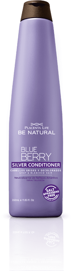 Be Natural - BLUEBERRY Silver Conditioner cheveux gris 350 ml