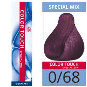 Wella - Ba o COLOR TOUCH Special Mix 0/68 Violet nacré (intensificateur) (sans ammoniaque) 60 ml