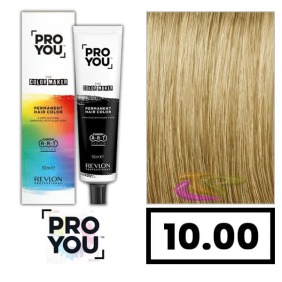 Revlon Proyou - THE COLOR MAKER 10.00 Coloration Cheveux Blond Platine C Lido 90 ml