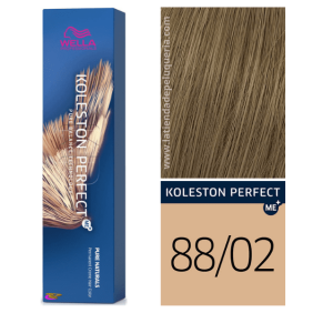 Wella - Koleston Perfect ME + Pure Naturals 88/02 Tint Intense Blond Clair Mat Naturel 60 ml