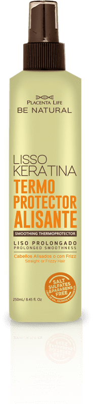 Be Natural - Spray Thermo-Protecteur Lissant LISSO KERATIN 250 ml