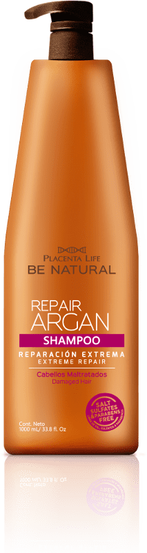 Be Natural - Champ REPAIR ARG N cheveux abîmés 1000 ml