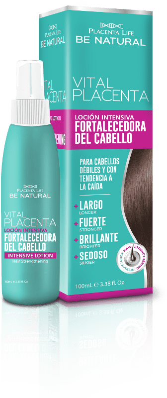 Be Natural - Lotion Intensive VITAL PLACENTA pour cheveux fragiles à tendance à tomber 100 ml