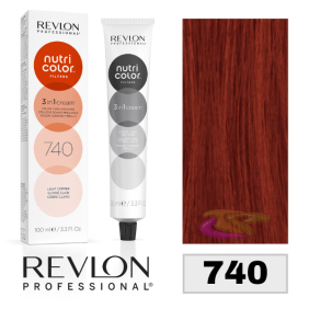 Revlon - NUTRI COLOR FILTERS Toning 740 Light Copper 100 ml