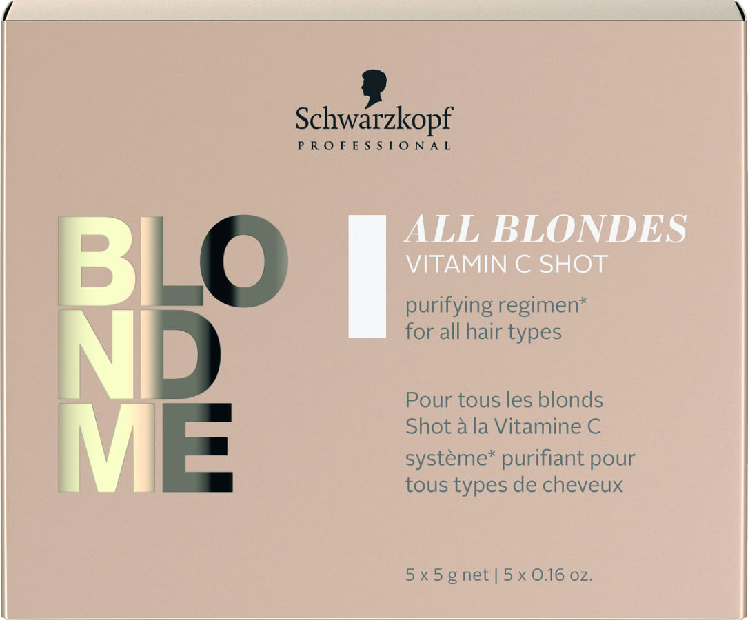 Schwarzkopf Blondme - Shot Vitamin C Detox BLONDE (5 sachets x 5 gr)