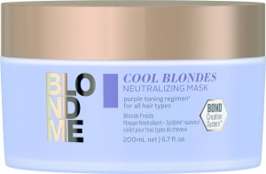 Schwarzkopf Blondme - Masque Neutralisant COLD BLONDE 200 ml