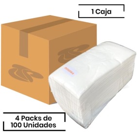 Desecha - Caja 400 Toallas Desechables (gramaje 42gr/m²) 40 x 80 cm