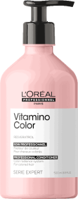 L`Oréal Serie Expert - Acondicionador VITAMINO COLOR RESVERATROL cabellos teñidos 500 ml