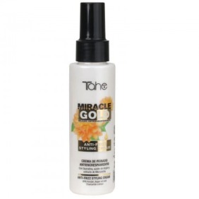 Tahe - Crema de Peinado MIRACLE GOLD Antiencrespamiento (Vegano) 100 ml