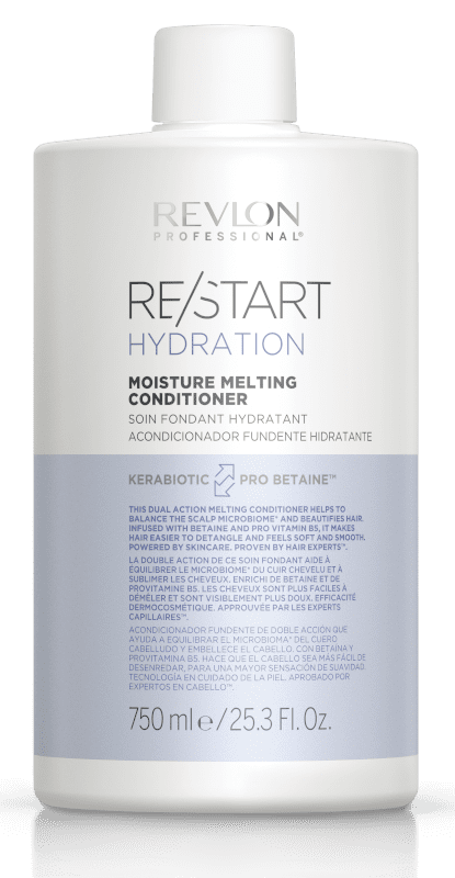 Revlon Restart - Acondicionador HYDRATION para cabello seco 750 ml