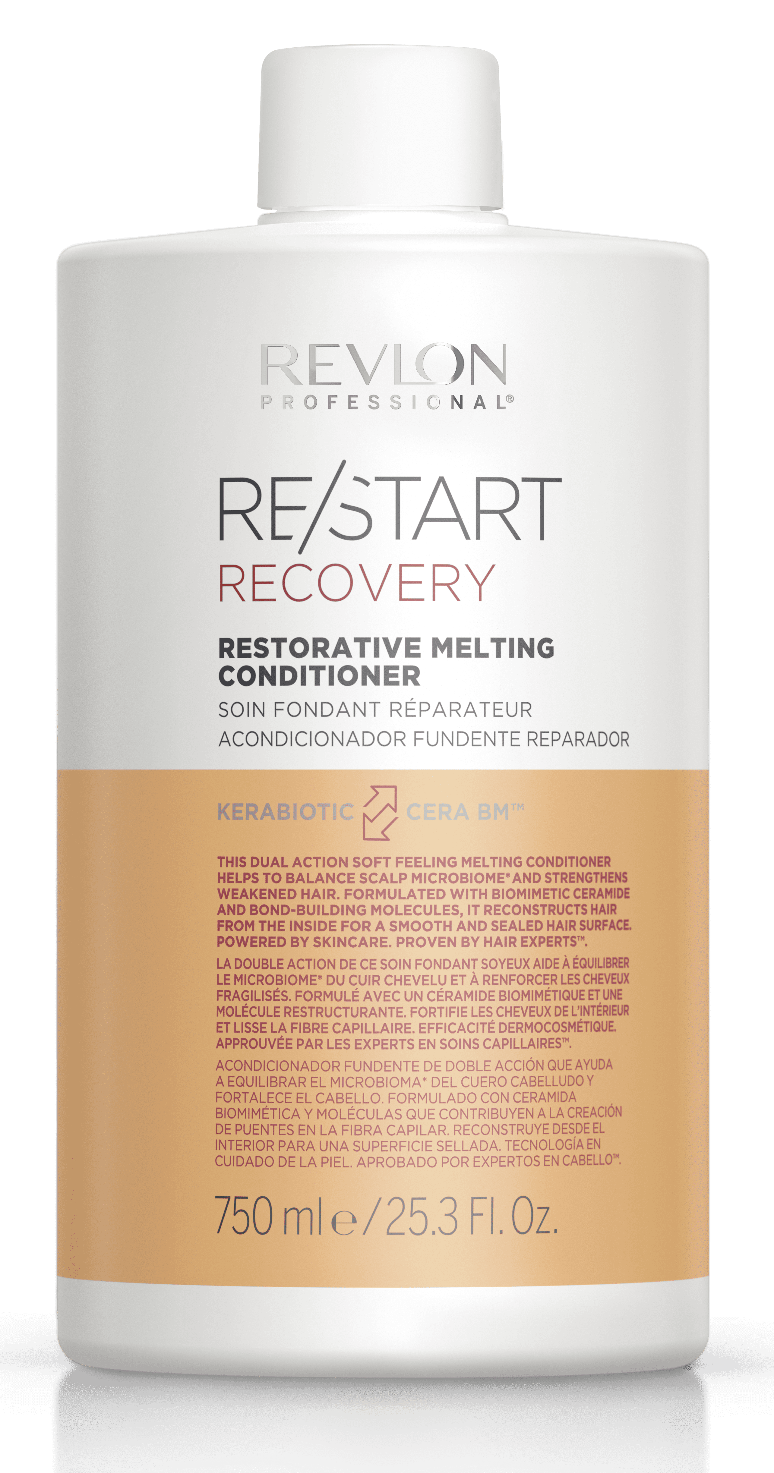 Revlon Restart - Acondicionador RECOVERY para cabello dañado 750 ml