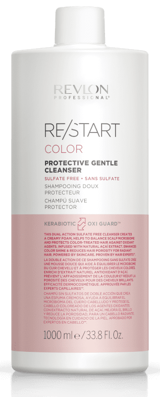 Revlon Restart - Champú Sin Sulfatos COLOR protector del color 1000 ml