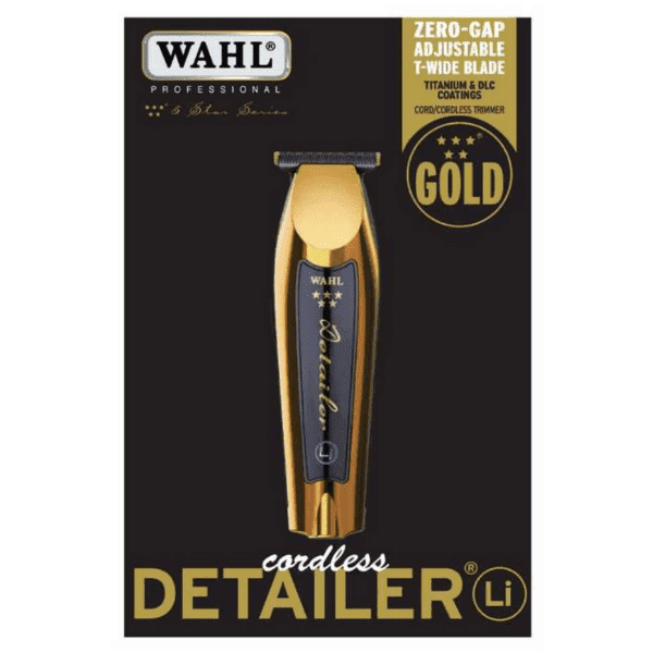 Wahl - Máquina patillera DETAILER CORDLESS LI GOLD (08171-716)