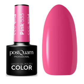 Postquam - Esmalte Uv/Led Gel Polish Color Nº 533 Pink 5 ml