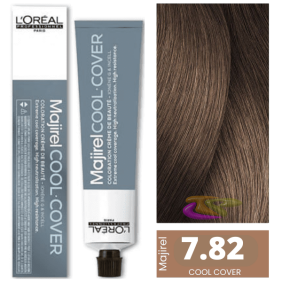 L`Oréal - Tinte MAJIREL COOL COVER 7.82 Rubio Moca Irisado 50 ml