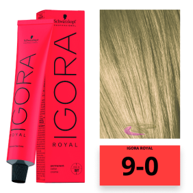 Schwarzkopf - Coloration Igora Royal 9/0 Blond Très Clair 60 ml 