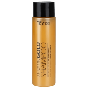 Tahe Botanic - Shampooing Keratin Gold OROLIQUIDO avec de la kératine pour des cheveux très abîmés 300 ml