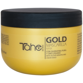 Tahe Botanic - Masque Keratin Gold  OROLIQUIDO avec de la kératine pure 300 ml