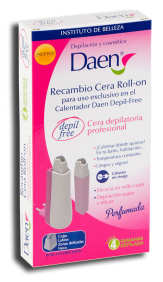 Daen -Recharge chauffe-cire roll-on mini 25ml (sourcils, lèvres, zones sensibles ou nuque)