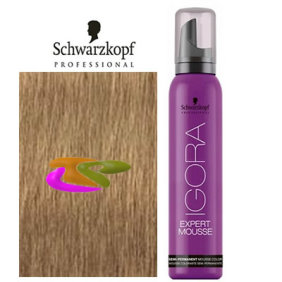 Schwarzkopf - Coloration mousse semi-permanente 9,5-55 Blond Très Clair Doré Intense 100ml