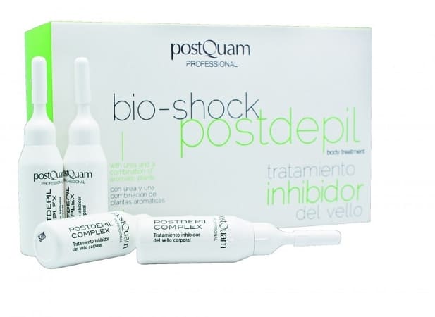 Postquam - Bio Shock Postdepil Traitement Inhibiteur Croissance de Poils  (12 ampoules x 10 ml) (PQE04230)