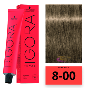 Schwarzkopf - Coloration Igora Royal 8/00 Blond Clair Extra 60 ml 