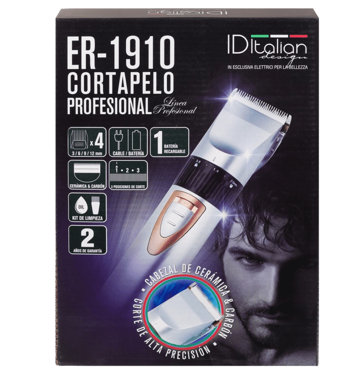 Italian Design- Tondeuse à cheveux professionnelle ER1910(IDEER1910)